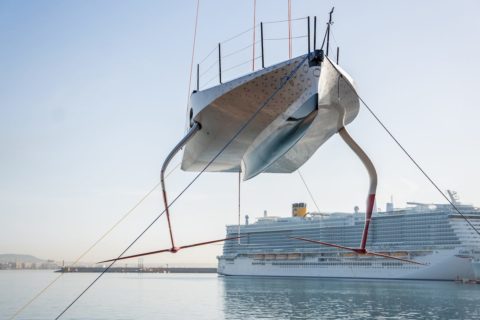 Ineos Britannia Launches Americas Cup Prototype Thomas Tison Yacht